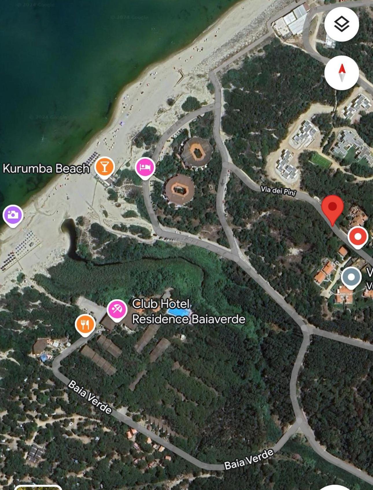 Magnifique Villa Neuve En Bord De Mer 萨萨里 外观 照片